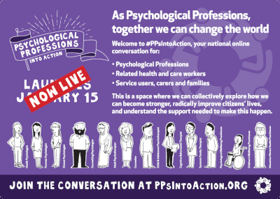 Psychological Professions Into Action Poster