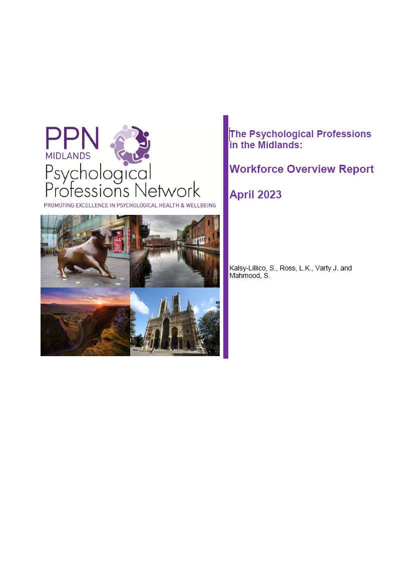 The Psychological Professions in the Midlands: Workforce Overview Report